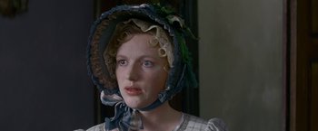 Movie still from “Immortal Beloved” (1994), directed by Bernard Rose – A person wearing a hat; Close Up shot, High angle