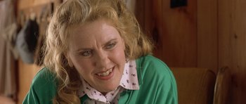 Movie still from “In the Bedroom” (2001), directed by Todd Field – A person with a green shirt; Close Up shot, Low angle