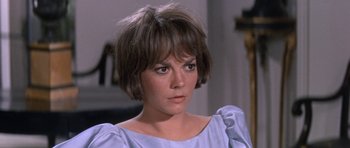 Movie still from “Inside Daisy Clover” (1965), directed by Robert Mulligan – A person with short hair; Close Up shot, High angle