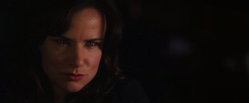 Movie still from “Jem and the Holograms” (2015), directed by Jon M. Chu – A woman's face in the dark; Close Up shot, Over the shoulder angle