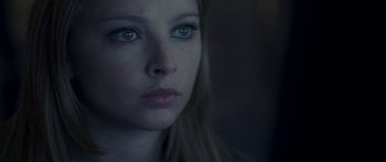 A person with blue eyes