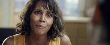 Movie still from “Kidnap” (2017), directed by Luis Prieto – A person with her mouth wide open; Close Up shot, High angle