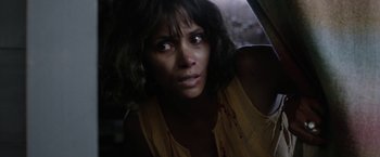 Movie still from “Kidnap” (2017), directed by Luis Prieto – Halle berry in a scene from the movie kidnap; Close Up shot, Low angle