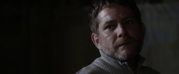 Movie still from “Kidnap” (2017), directed by Luis Prieto – A person wearing a sweater; Close Up shot, Over the shoulder angle