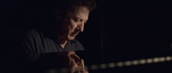 Movie still from “Last Chance Harvey” (2008), directed by Joel Hopkins – A person with his hands clasped together; Close Up shot, Over the shoulder angle