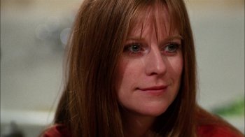 Movie still from “Let's Scare Jessica to Death” (1971), directed by John D. Hancock – A person with long hair; Close Up shot, Low angle