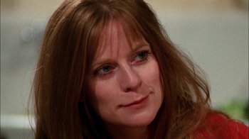 Movie still from “Let's Scare Jessica to Death” (1971), directed by John D. Hancock – A person with long hair; Close Up shot, Low angle