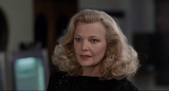 Movie still from “Love Streams” (1984), directed by John Cassavetes – A person with blonde hair; Close Up shot, Low angle