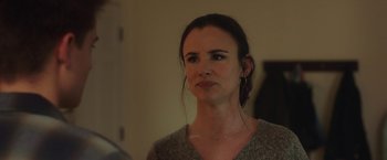 Movie still from “Ma” (2019), directed by Tate Taylor – A person wearing a sweater; Close Up shot, Over the shoulder angle