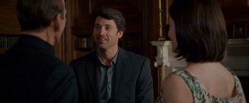 Movie still from “Made of Honor” (2008), directed by Paul Weiland – A man and a woman in a room; Medium shot, Over the shoulder angle