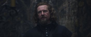 Movie still from “Mary Queen of Scots” (2018), directed by Josie Rourke – A person with long hair; Close Up shot, Over the shoulder angle