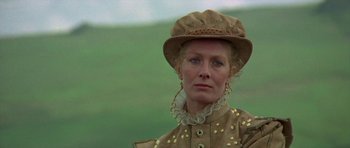 Movie still from “Mary, Queen of Scots” (1971), directed by Charles Jarrott – A person wearing a hat; Close Up shot, Low angle