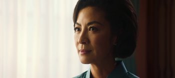 Movie still from “Master Z: The Ip Man Legacy” (2018), directed by Woo-Ping Yuen – A person wearing a blue shirt; Close Up shot, Low angle