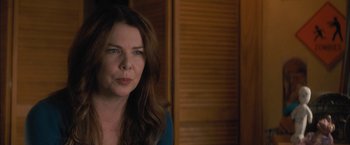 Movie still from “Middle School: The Worst Years of My Life” (2016), directed by Steve Carr – A person with long hair; Close Up shot, Over the shoulder angle