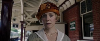 Movie still from “Mr. Holmes” (2015), directed by Bill Condon – A person wearing a hat; Close Up shot, Low angle