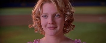 Movie still from “Never Been Kissed” (1999), directed by Raja Gosnell – A person with blonde hair; Close Up shot, Low angle