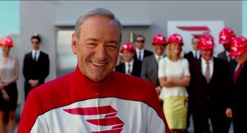 Movie still from “Nine Lives” (2016), directed by Barry Sonnenfeld – A group of people standing next to each other; Close Up shot, Over the shoulder angle