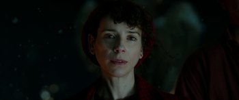 Movie still from “Paddington” (2014), directed by Paul King – A person wearing a hat; Close Up shot, Low angle