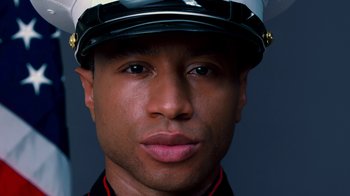 Movie still from “Red Hook Summer” (2012), directed by Spike Lee – A person wearing a hat; Close Up shot, Low angle