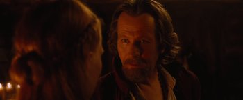 Movie still from “Red Riding Hood” (2011), directed by Catherine Hardwicke – A person talking to another person; Close Up shot, Over the shoulder angle