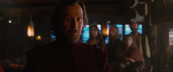 Movie still from “Red Riding Hood” (2011), directed by Catherine Hardwicke – A person wearing a red shirt; Close Up shot, Over the shoulder angle