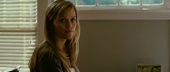 Movie still from “Rendition” (2007), directed by Gavin Hood – A person with long hair; Close Up shot, Over the shoulder angle