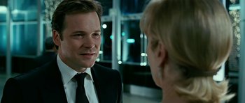 Movie still from “Rendition” (2007), directed by Gavin Hood – A man and a woman talking to each other; Close Up shot, Over the shoulder angle