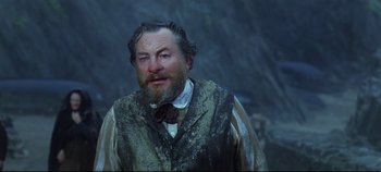 Movie still from “Ryan's Daughter” (1970), directed by David Lean – A person with a beard; Close Up shot, Low angle