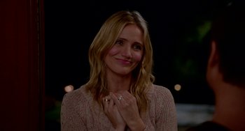 Movie still from “Sex Tape” (2014), directed by Jake Kasdan – A person wearing a ring; Close Up shot, Over the shoulder angle