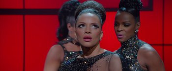 Movie still from “Sparkle” (2012), directed by Salim Akil – A group of women standing next to each other; Close Up shot, Over the shoulder angle