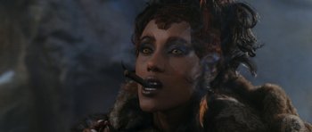 Movie still from “Star Trek VI: The Undiscovered Country” (1991), directed by Nicholas Meyer – A person smoking a cigarette; Close Up shot, Low angle