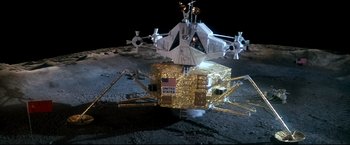 Movie still from “Superman II” (1980), directed by Richard Lester – An image of an image of an image of an image of an image of an image of an image of an image of an image of an image; Extreme Wide shot, Overhead angle