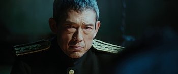 A person wearing a uniform