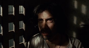 Movie still from “The Ballad of Gregorio Cortez” (1982), directed by Robert M. Young – A person wearing a shirt; Close Up shot, Low angle