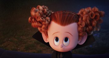 Movie still from “Hotel Transylvania 2” (2015), directed by Genndy Tartakovsky – Close Up shot, High angle