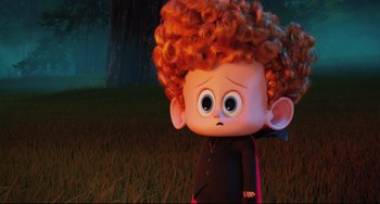 Movie still from “Hotel Transylvania 2” (2015), directed by Genndy Tartakovsky – Close Up shot, High angle