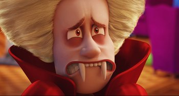 Movie still from “Hotel Transylvania 2” (2015), directed by Genndy Tartakovsky – Close Up shot, Low angle