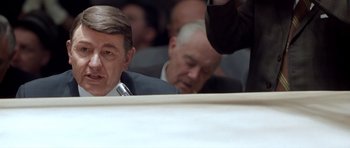 Movie still from “Ali” (2001), directed by Michael Mann – Close Up shot, Over the shoulder angle