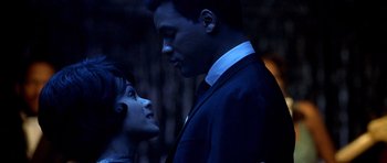 Movie still from “Ali” (2001), directed by Michael Mann – Medium shot, Low angle