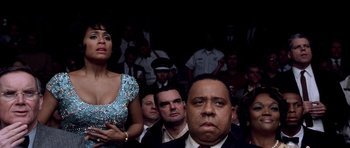 Movie still from “Ali” (2001), directed by Michael Mann – Close Up shot, Low angle