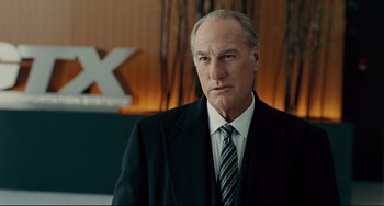 Movie still from “The Company Men” (2010), directed by John Wells – A man in a suit and tie; Close Up shot, Low angle