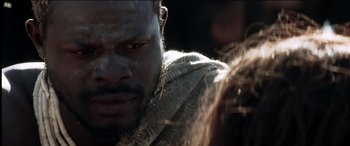 Movie still from “The Four Feathers” (2002), directed by Shekhar Kapur – A man with a beard; Close Up shot, Over the shoulder angle