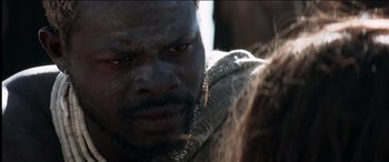 Movie still from “The Four Feathers” (2002), directed by Shekhar Kapur – A person with a beard; Close Up shot, Over the shoulder angle