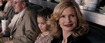 Movie still from “The Game Plan” (2007), directed by Andy Fickman – A woman and a girl; Close Up shot, Over the shoulder angle