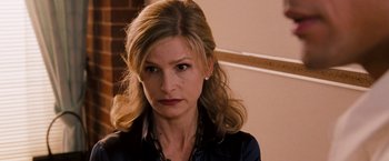 Movie still from “The Game Plan” (2007), directed by Andy Fickman – A person with long hair; Close Up shot, Over the shoulder angle