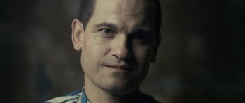 Movie still from “The Imposter” (2012), directed by Bart Layton – A person with a beard; Close Up shot, Low angle