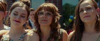 Movie still from “The King of Staten Island” (2020), directed by Judd Apatow – A person wearing glasses; Close Up shot, Over the shoulder angle