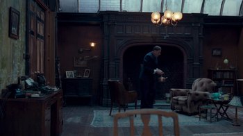 Movie still from “The King's Speech” (2010), directed by Tom Hooper – Wide shot, High angle