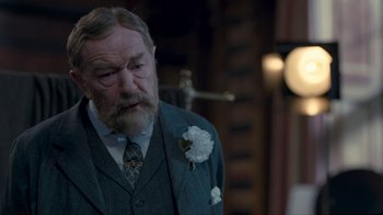 Movie still from “The King's Speech” (2010), directed by Tom Hooper – Close Up shot, Over the shoulder angle