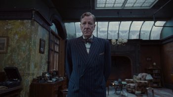 Movie still from “The King's Speech” (2010), directed by Tom Hooper – Medium shot, Low angle